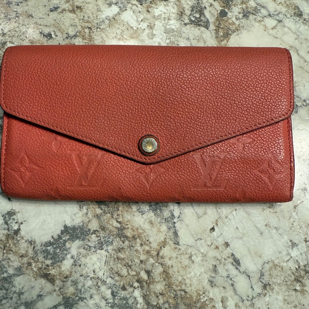 Louis Vuitton -Dark Pink Wallet